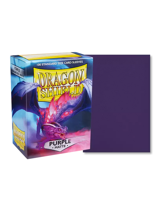 Dragon shield- Matte Purple(100CT)