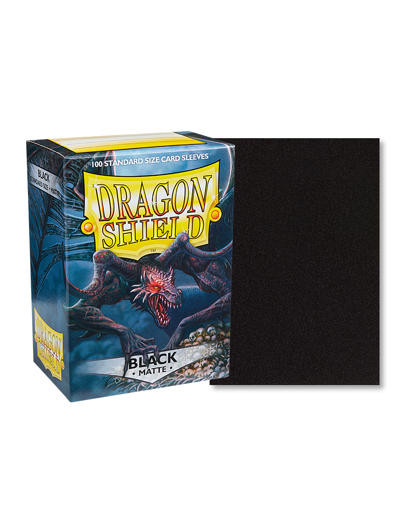 Dragon shield- Matte Black (100CT)