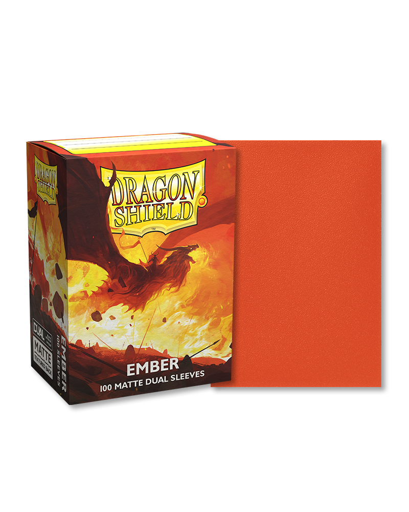 Dragon Shield- Dual Matte - Ember