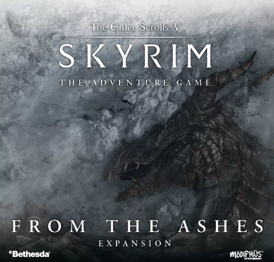 The Elder Scrolls: Skyrim- Adventure board game- From the Ashes Expansion