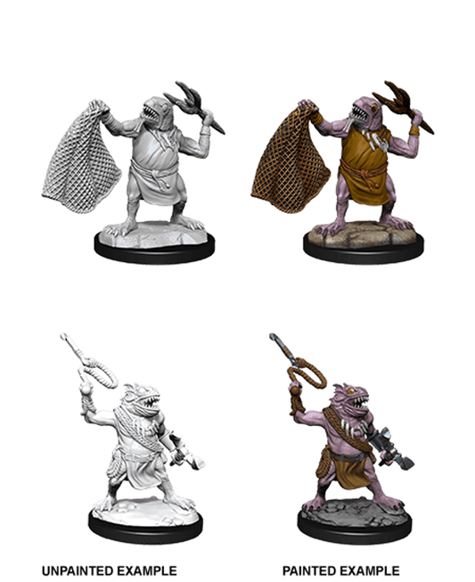 D&D Nolzur's Marvelous Miniatures: Wave  14: Kuo-Toa & Kuo-Toa Whip