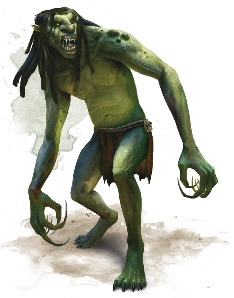 D&D Nolzur's Marvelous Miniatures: Wave  12: Raging Troll