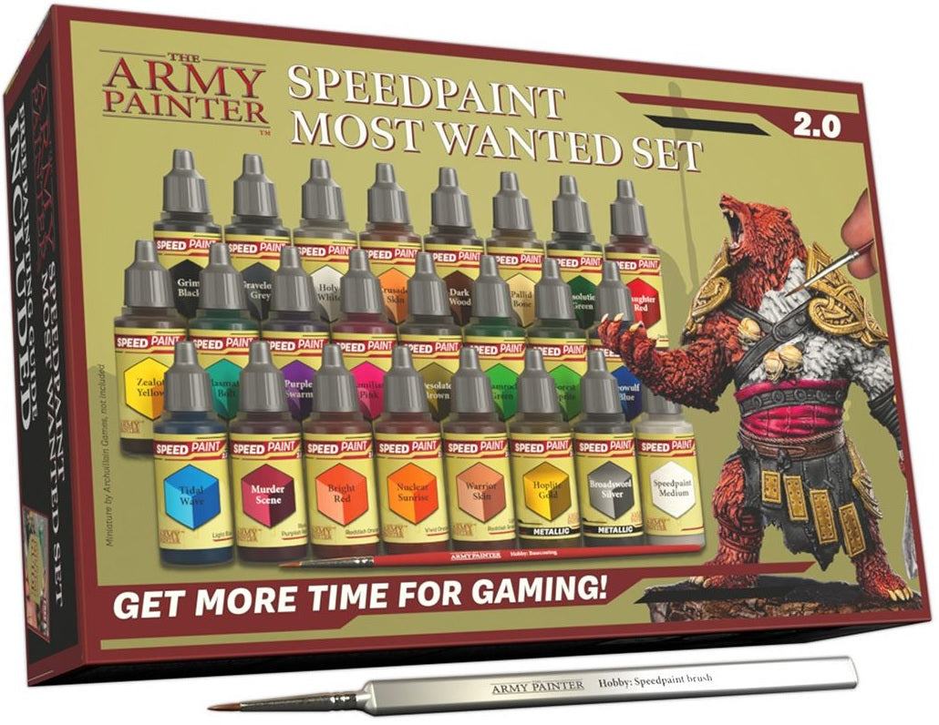 The Army Painter Warpaints Speedpaint Most Wanted 2.0 Set - 24 Colour