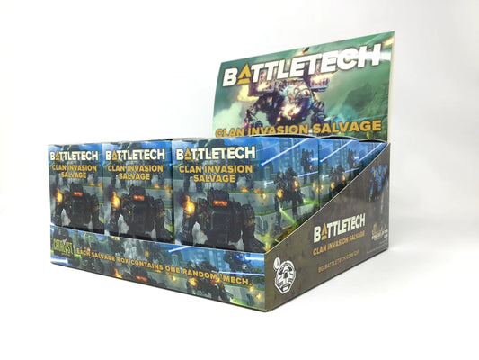 Battletech- Clan Invasion Salvage Blind Booster