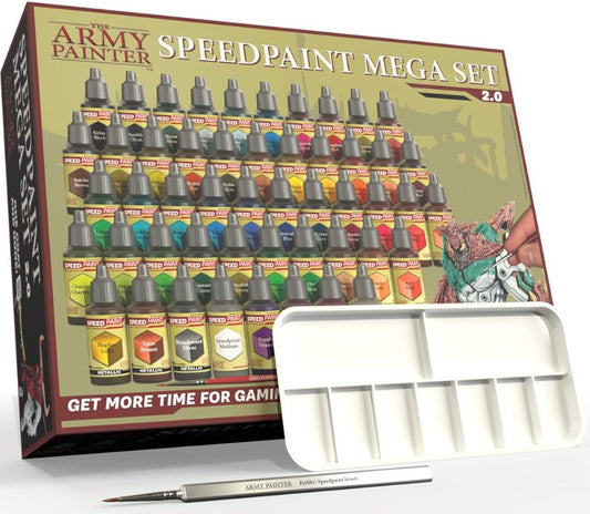 The Army Painter Warpaints Speedpaint Mega Set 2.0 - 50 Colours