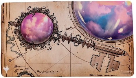 MTG- Playmat- Brothers War Schematic - Cloud Key