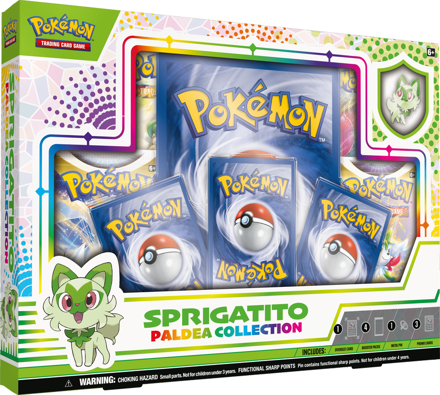 Pokemon Paldea Collection- Sprigatito