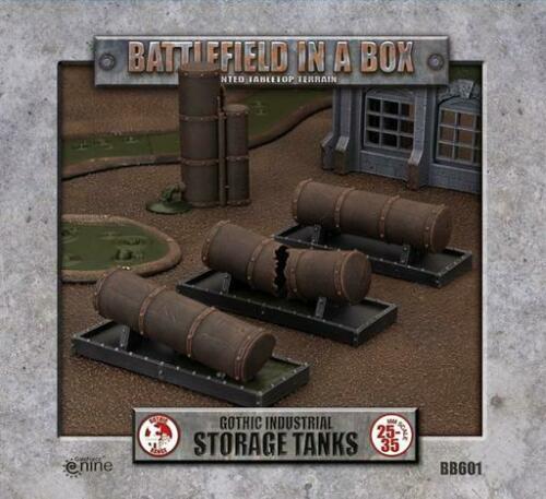Battlefield in a Box: Gothic Industrial Storage Tanks